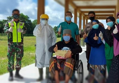 Alhamdulillah, Warga Mempura Siak Terkonfirmasi Positif Covid-19 Dinyatakan Sembuh